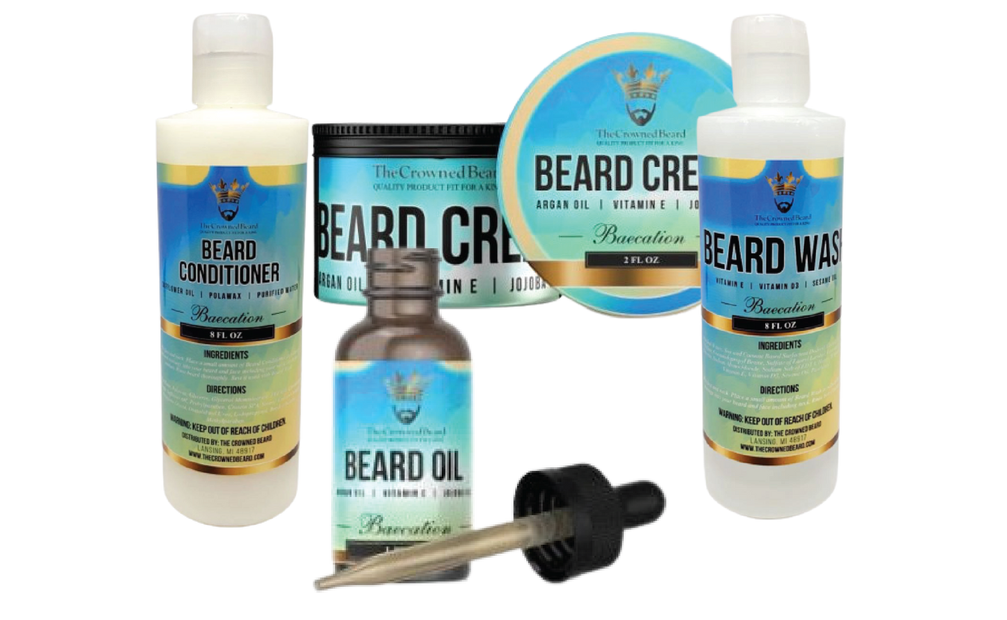 The Crowned Beard Care Bundle